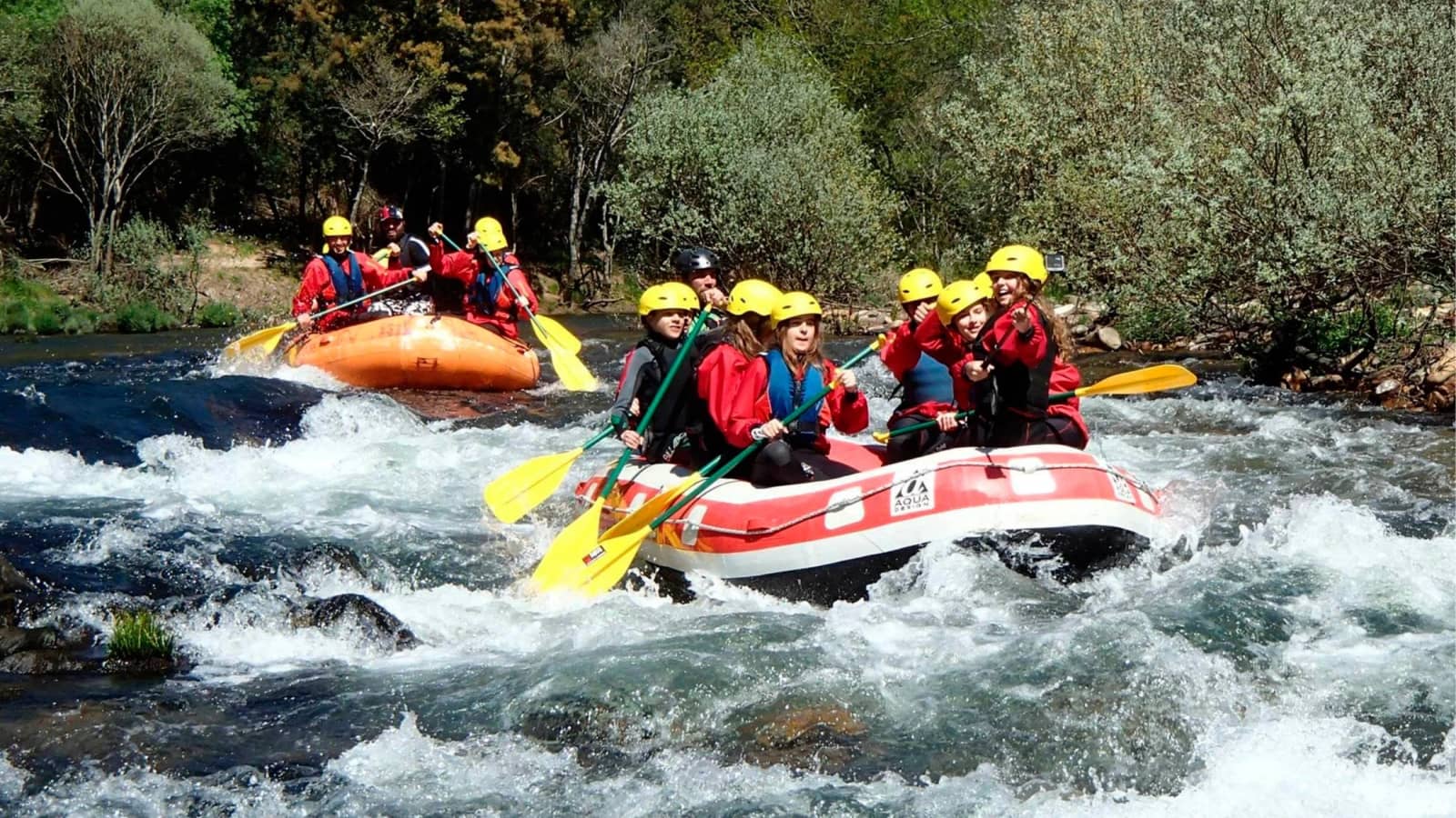 Overnight adventure - Rafting in Arouca Geopark