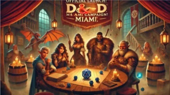Dungeons & Dragons Miami: Campaign Nights & New Beginnings - All Are Welcome