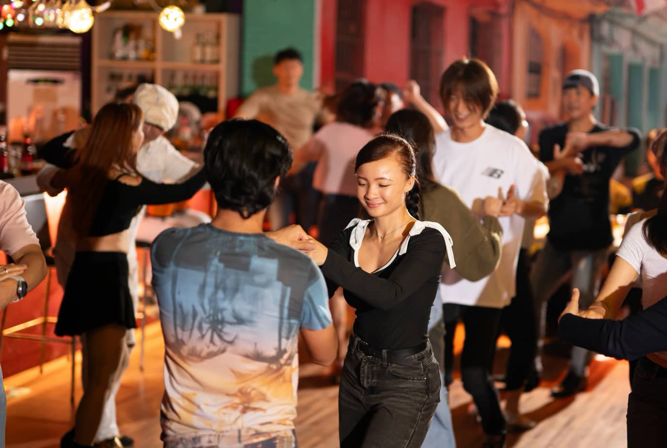 Salsa & Bachata Class • Meet People & Dance in Hongdae