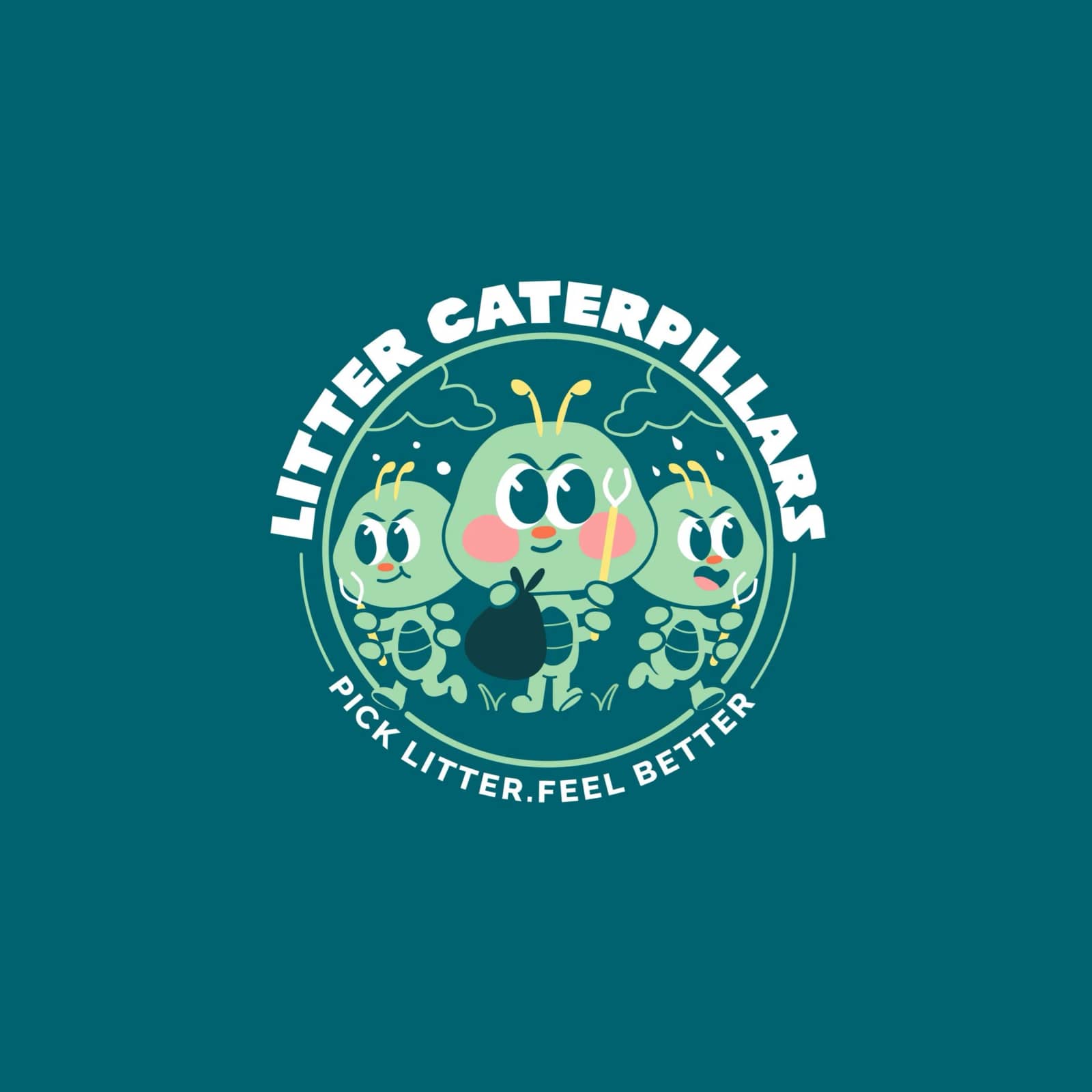 🐛🌳Caterpillar Park Work Day - Let's build a park!
