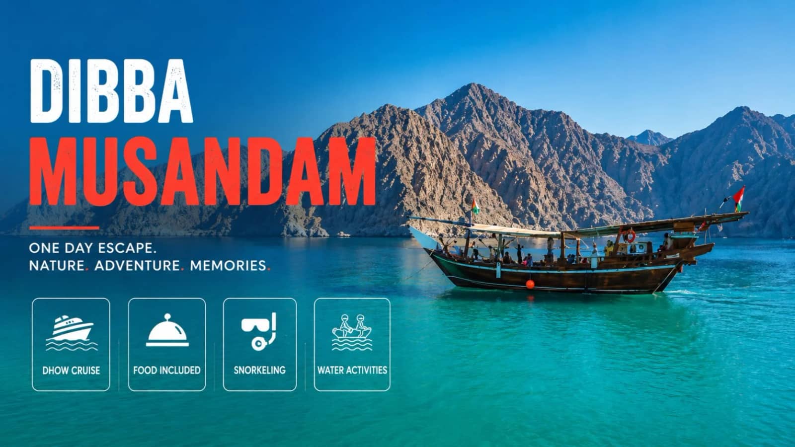 🌊 Musandam Day Escape: One Trip. Everything You Need ✨