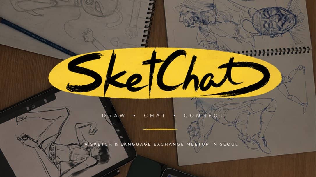 SketChat, EN-KR with Drawing (8/12 7pm)