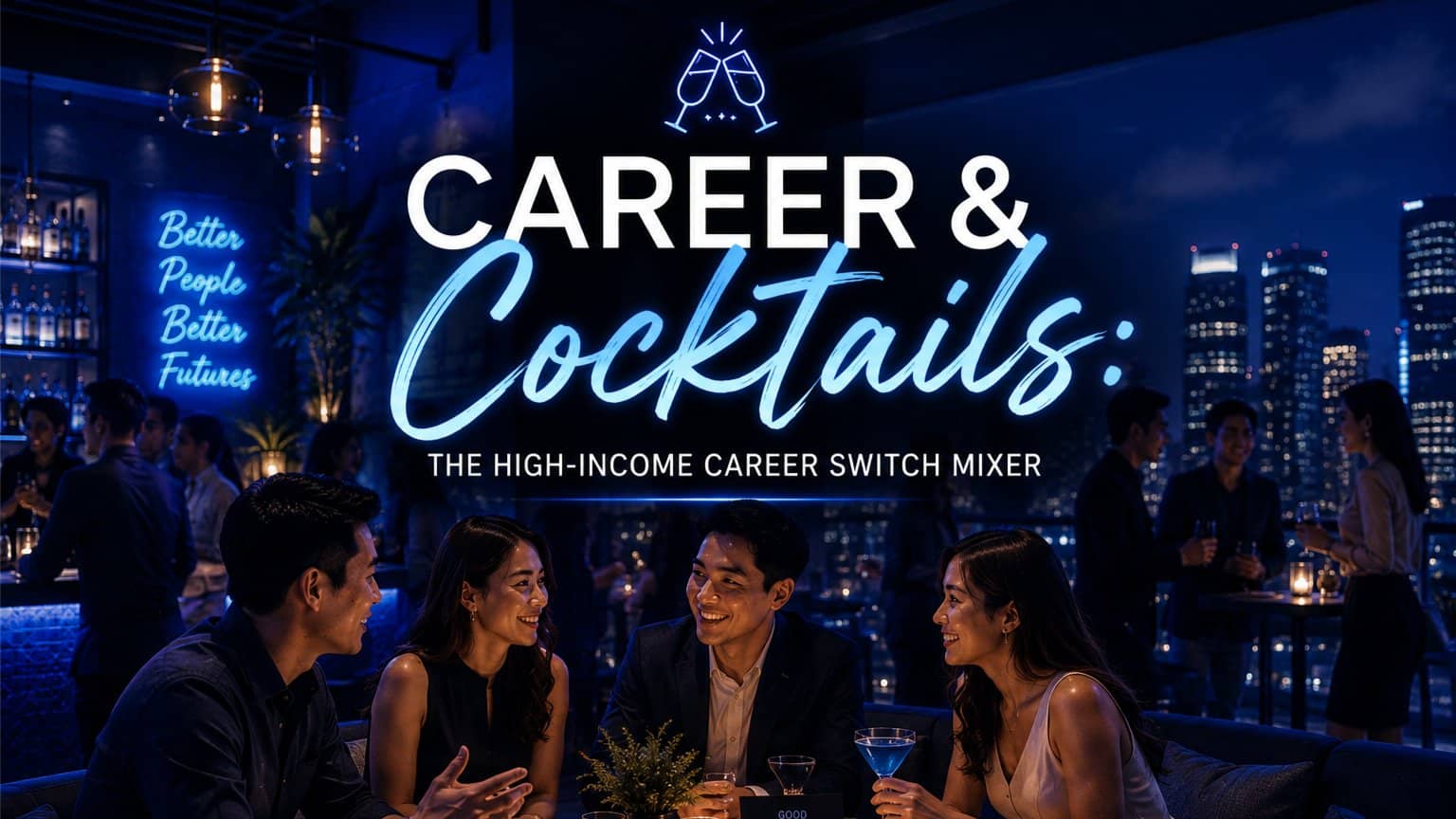 🥂 Career & Cocktails: The High-Income Career Switch Mixer