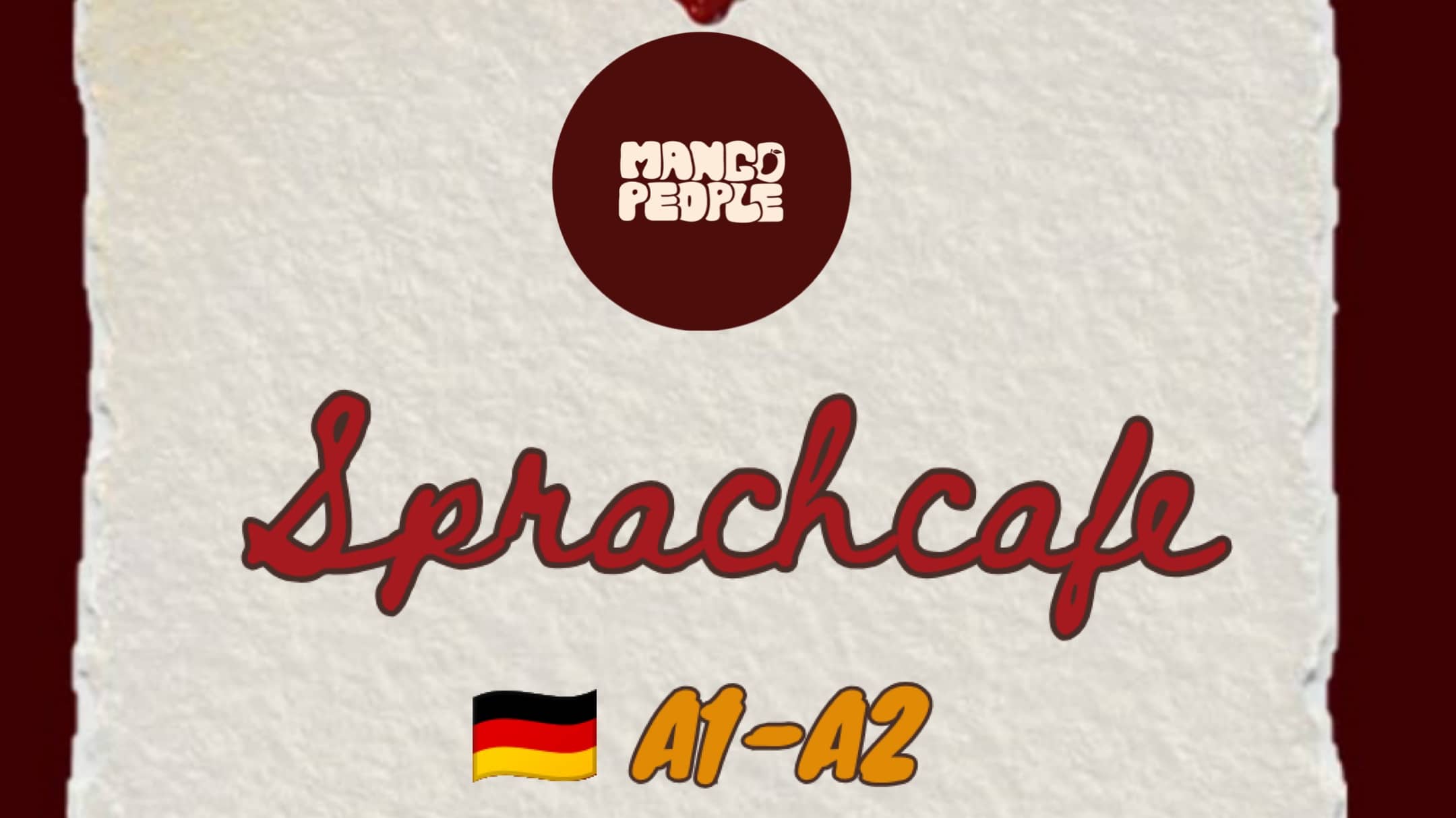 Sprachcafe A1 - A2 🇩🇪☕️