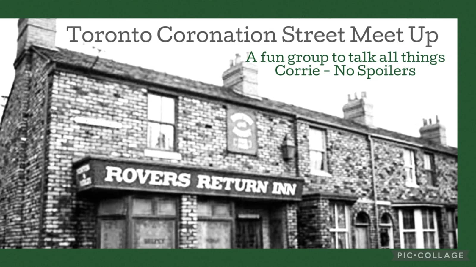 Toronto Coronation Street Meet Up