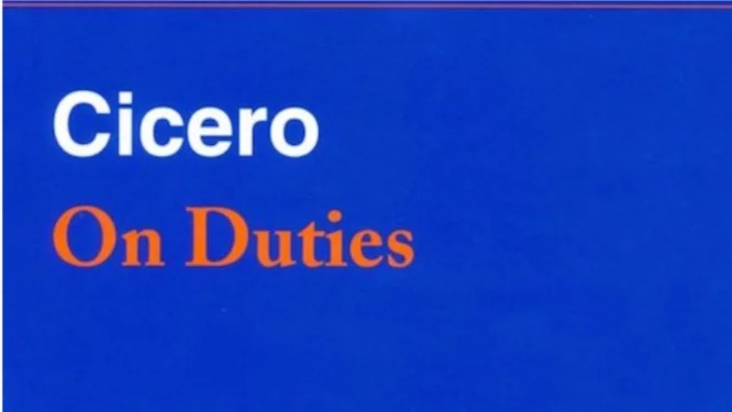 Cicero On Duties (De Officiis)