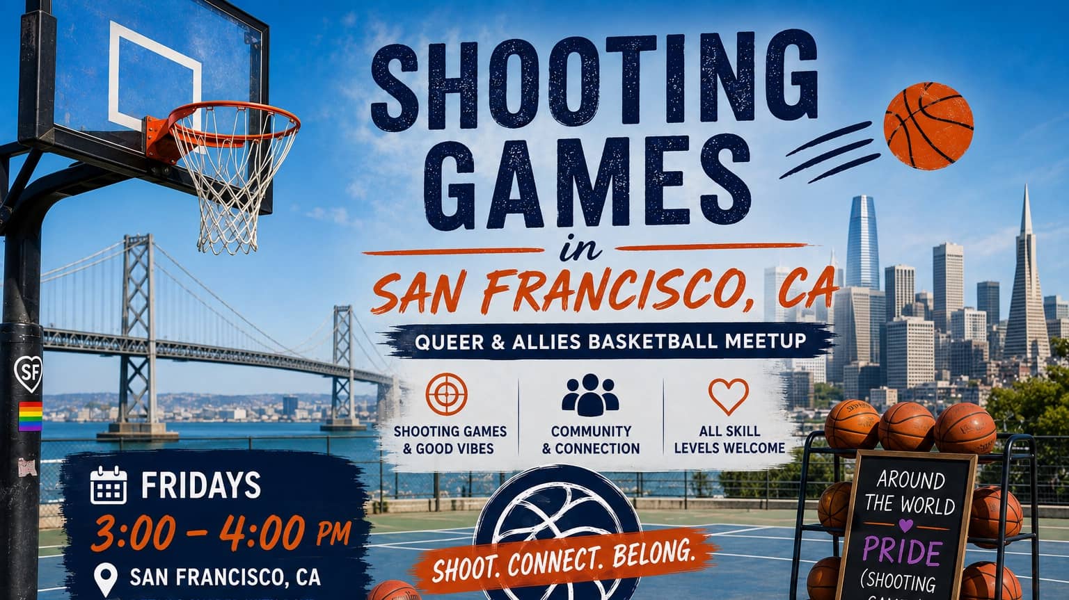 SF 🏀 Shooting Games: Queers & Allies