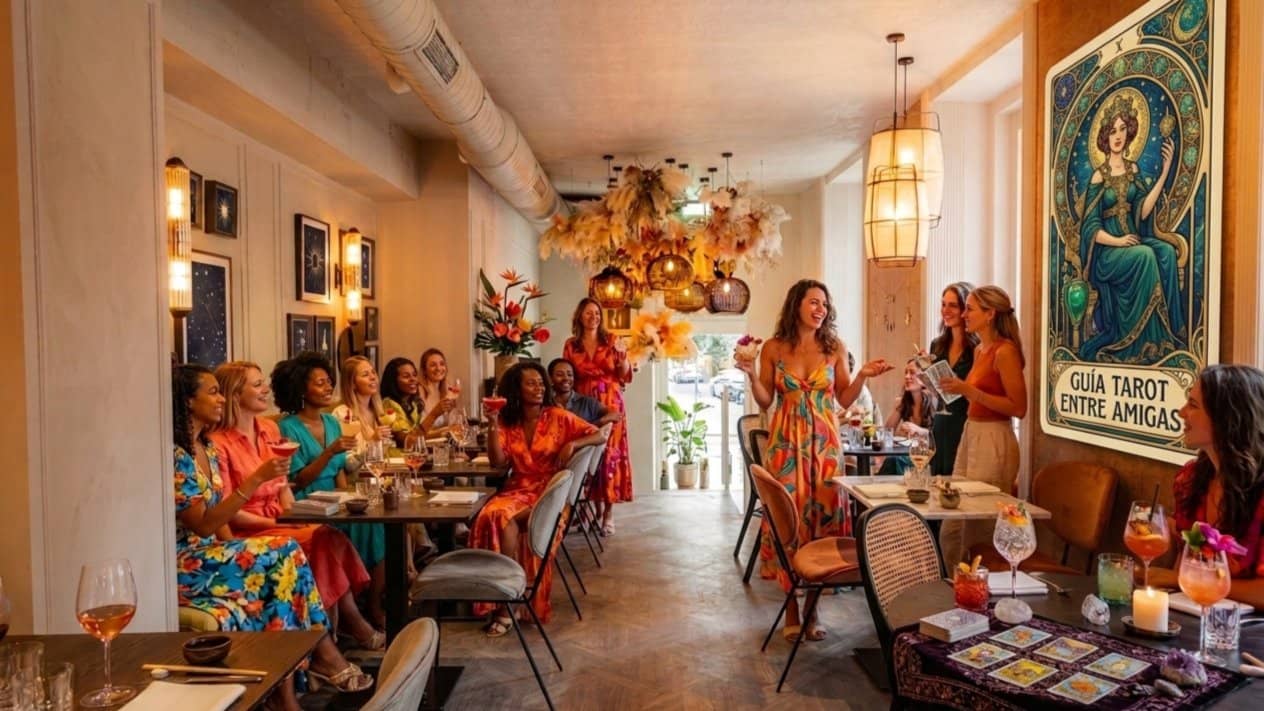 Tardeo Mistico entre amigas: Tarot y vinos entre amigas.