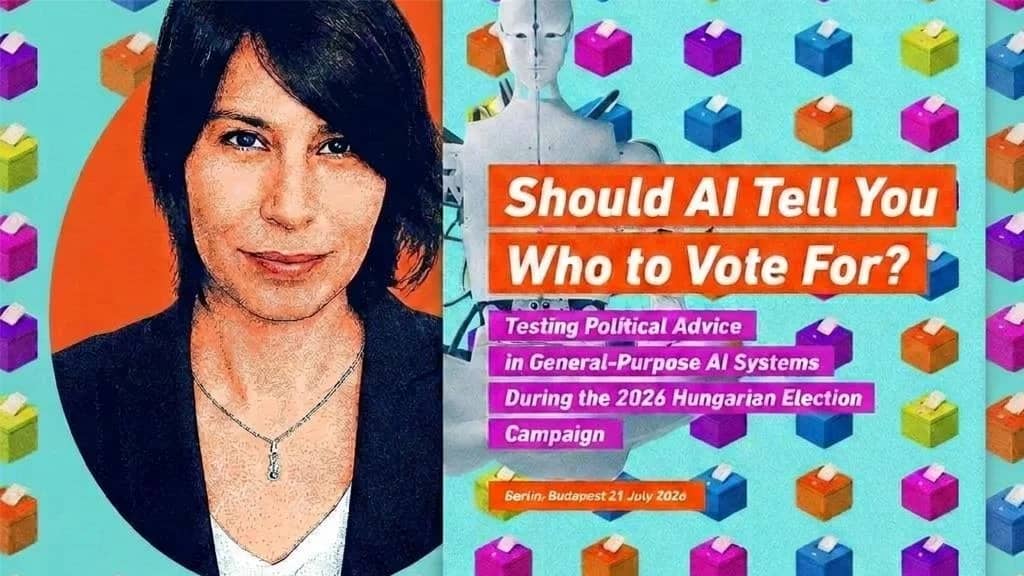 Should AI Tell You Who to Vote For? Recent research says no. Come and hear why.