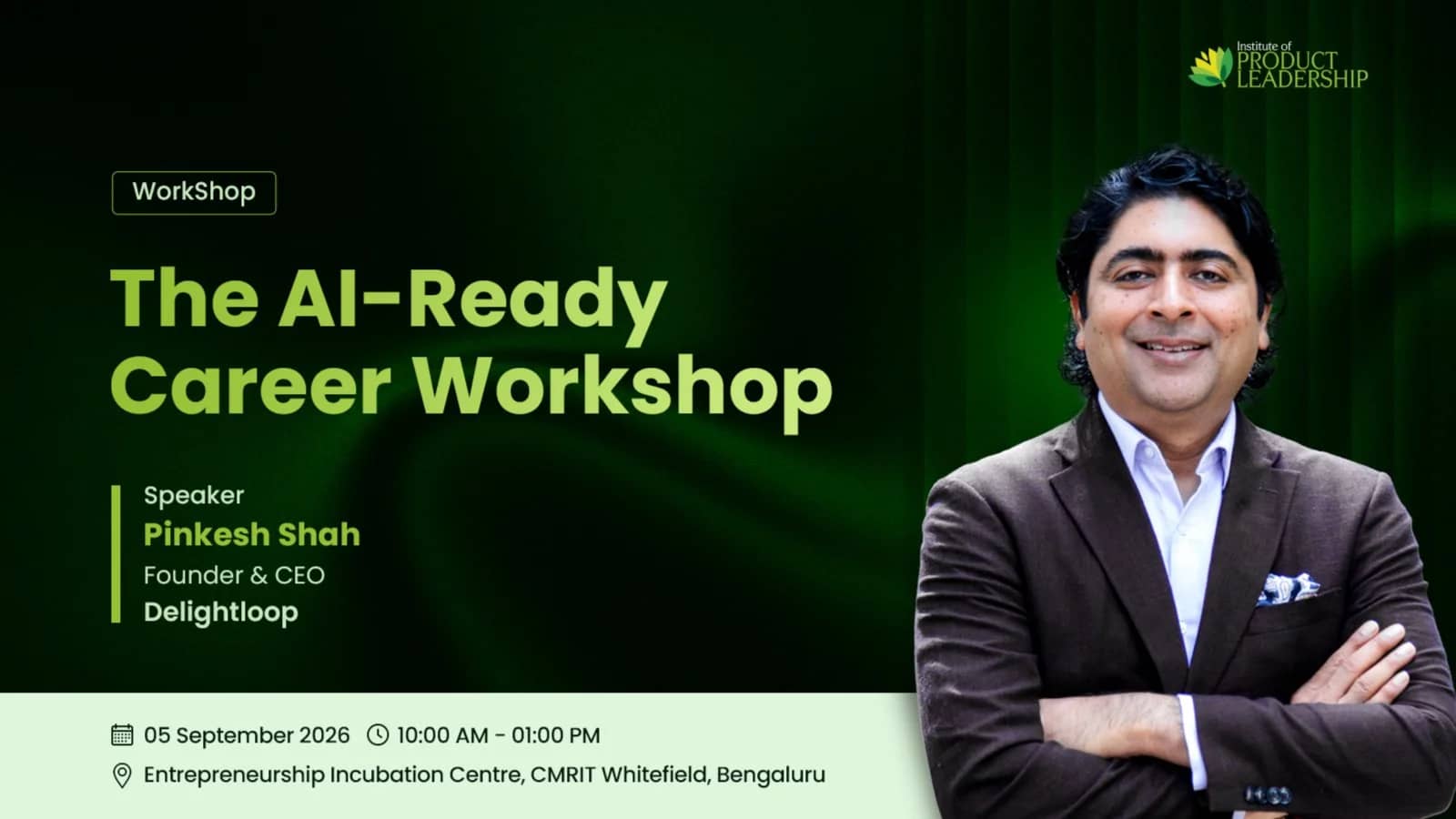 The AI-Ready Career Workshop: Build. Market. Design. Transition.