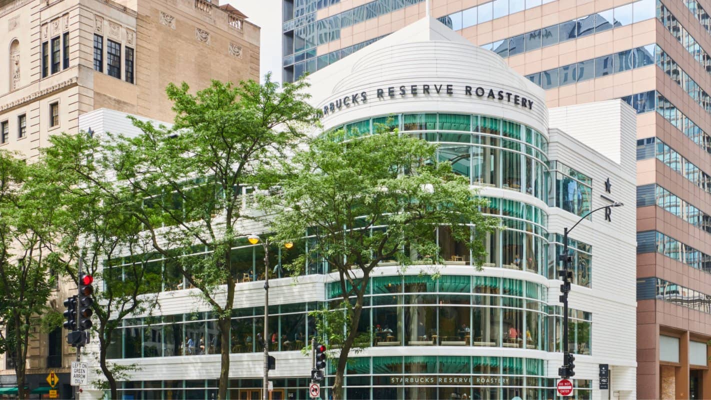Morning Coffee at Starbucks Reserve Roastery