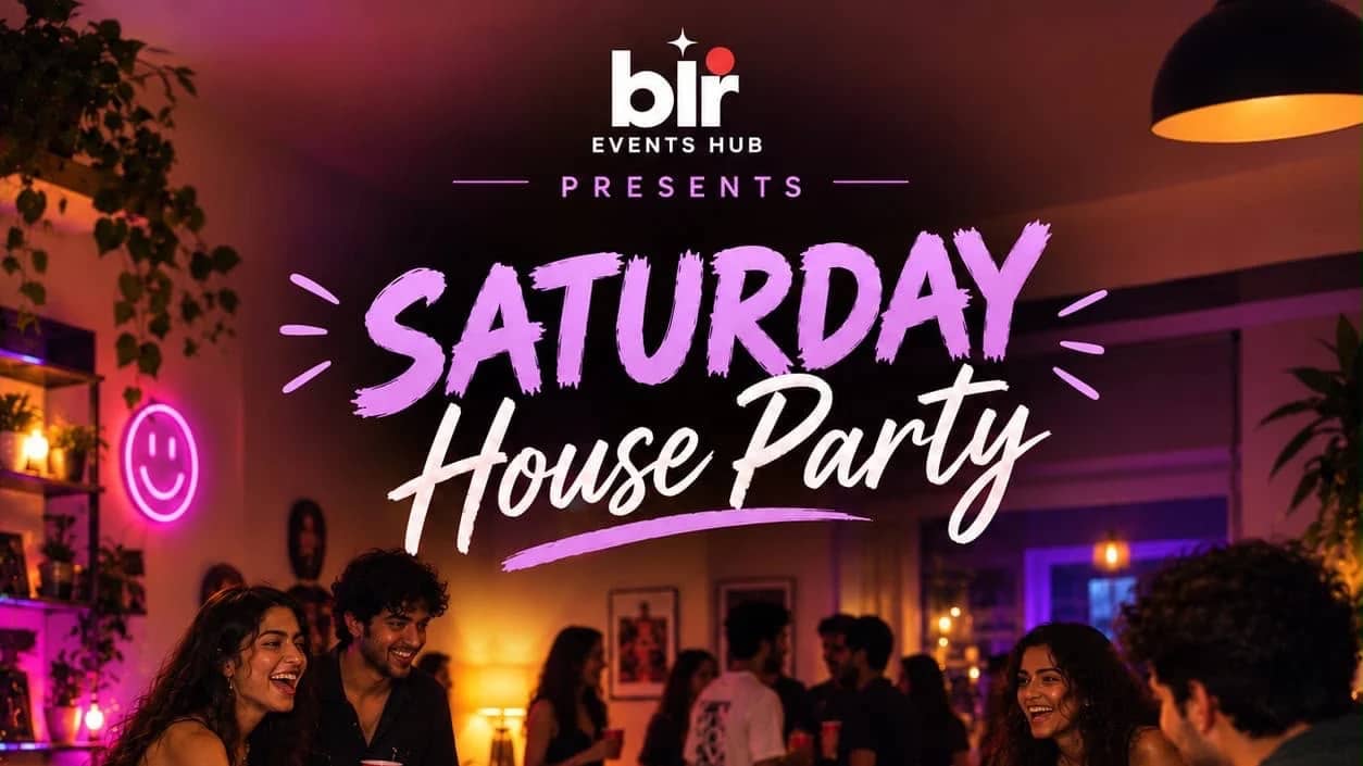 Saturday Night House Party🍾