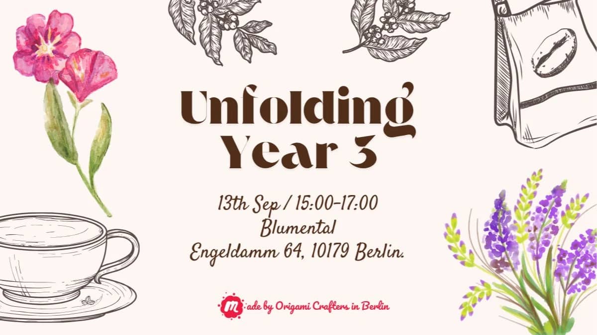 Unfolding Year 3 ☕️🍁