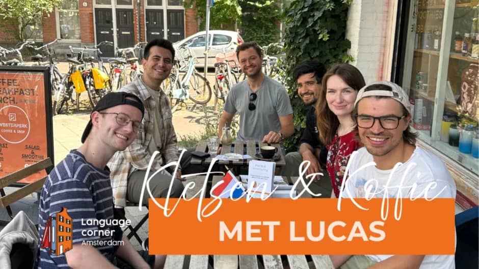 Kletsen & Koffie met Lucas bij Westerperk🇳🇱!
