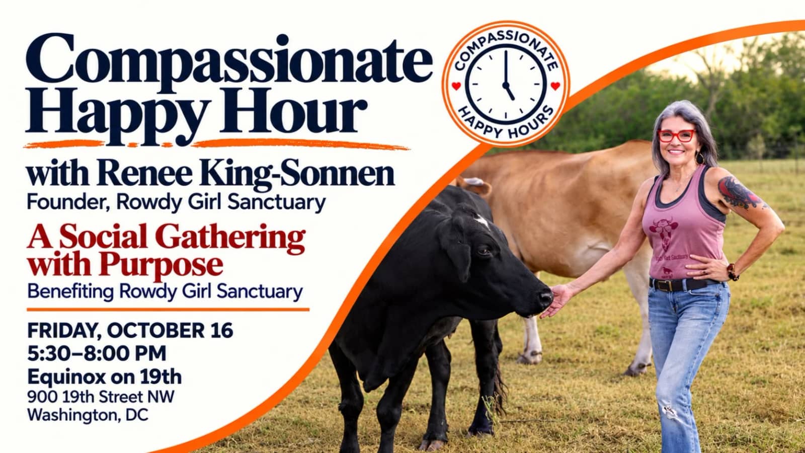 Join VSDC @ Compassionate Happy Hour with Rowdy Girl Founder