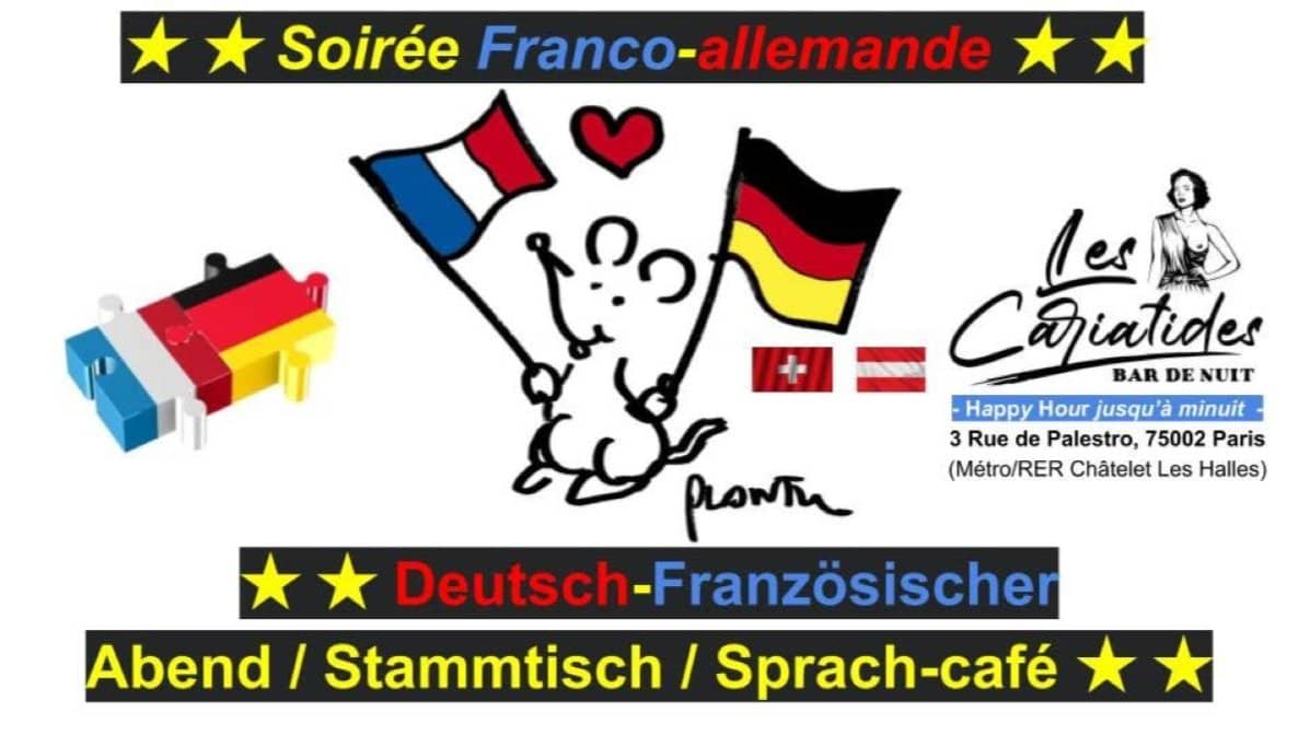 Soirée Franco-allemande | Deutsch-französischer Abend / Stammtisch / Sprach-café