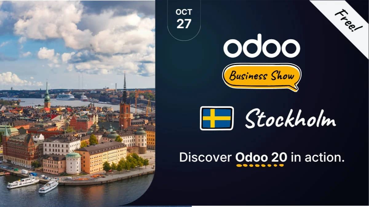 Odoo Business Show - Stockholm