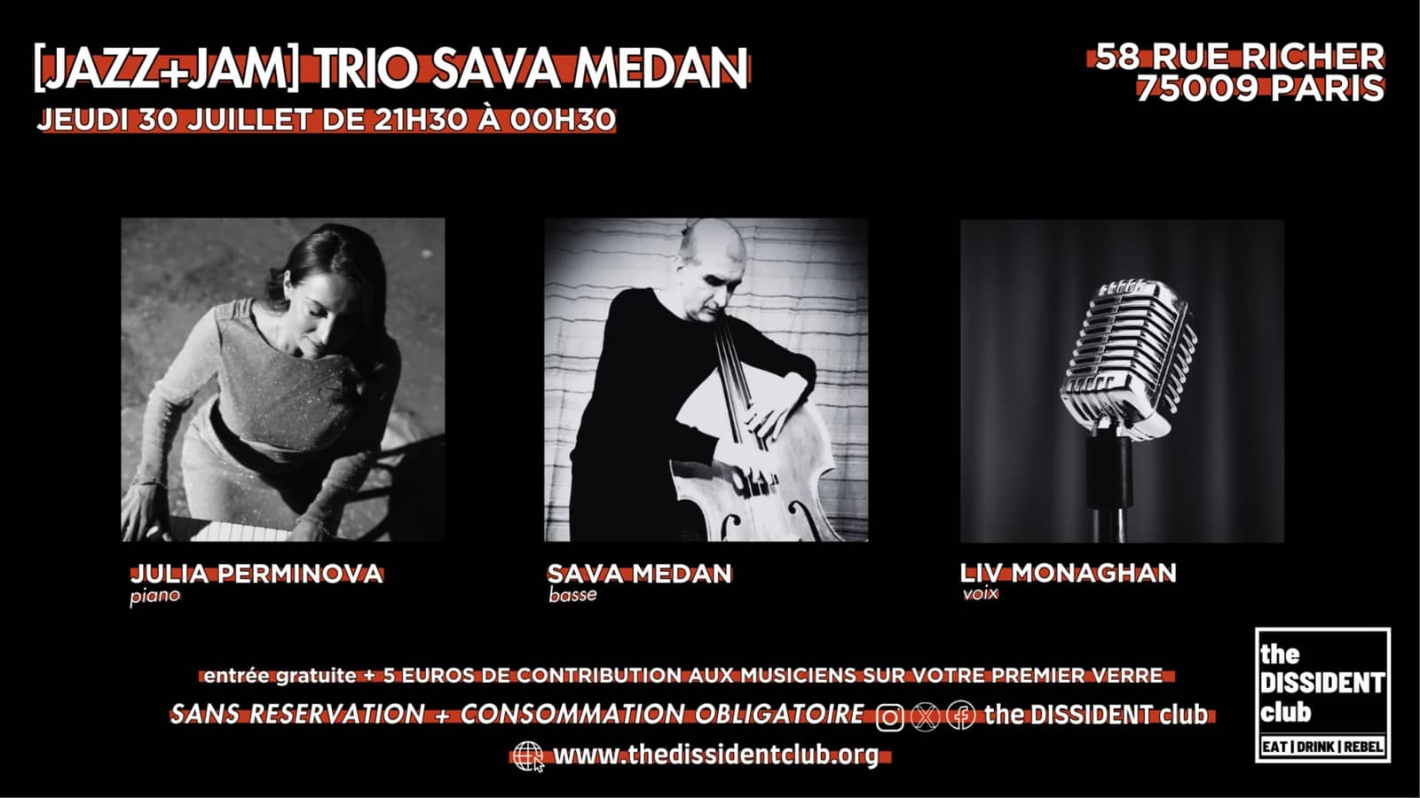 [JAZZ+JAM] Trio Sava Medan