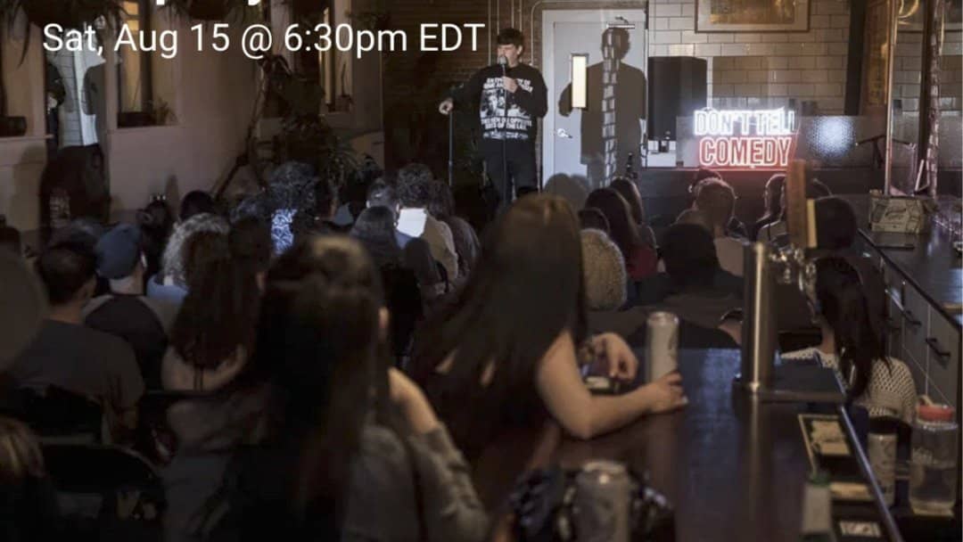 🎭 Don't Tell Comedy — Secret Stand Up Show, Laughs, Great Company