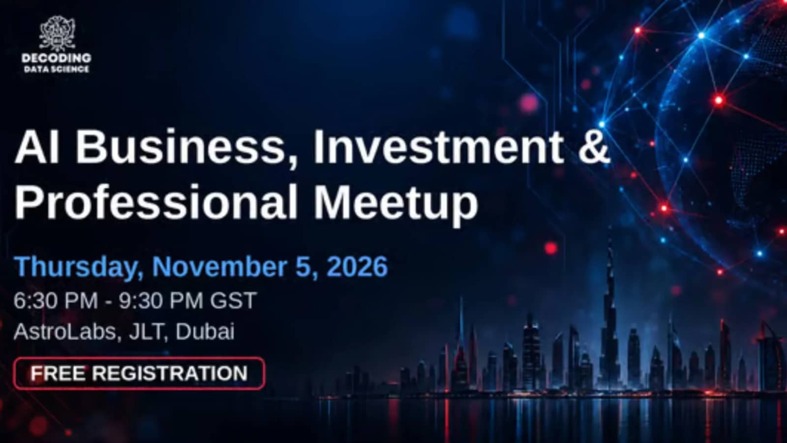 AI Business , Investment & Professional Meetup