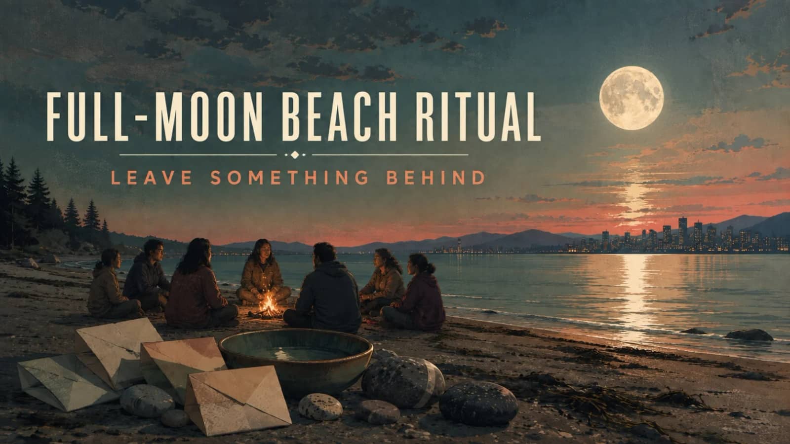 🌕🌊 Let It Be - September Full Moon Beach Gathering