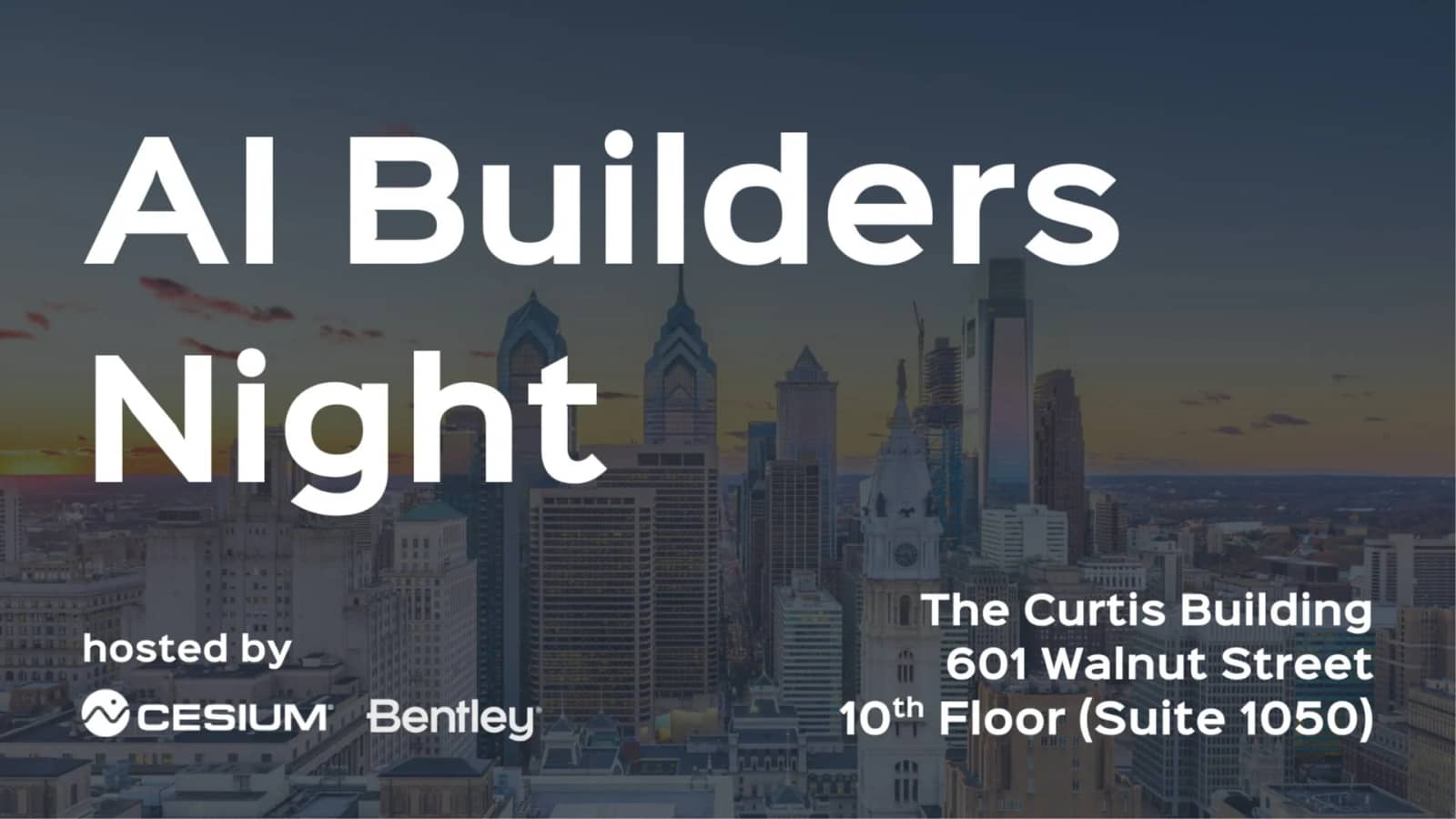 AI Builders Night @ Cesium HQ