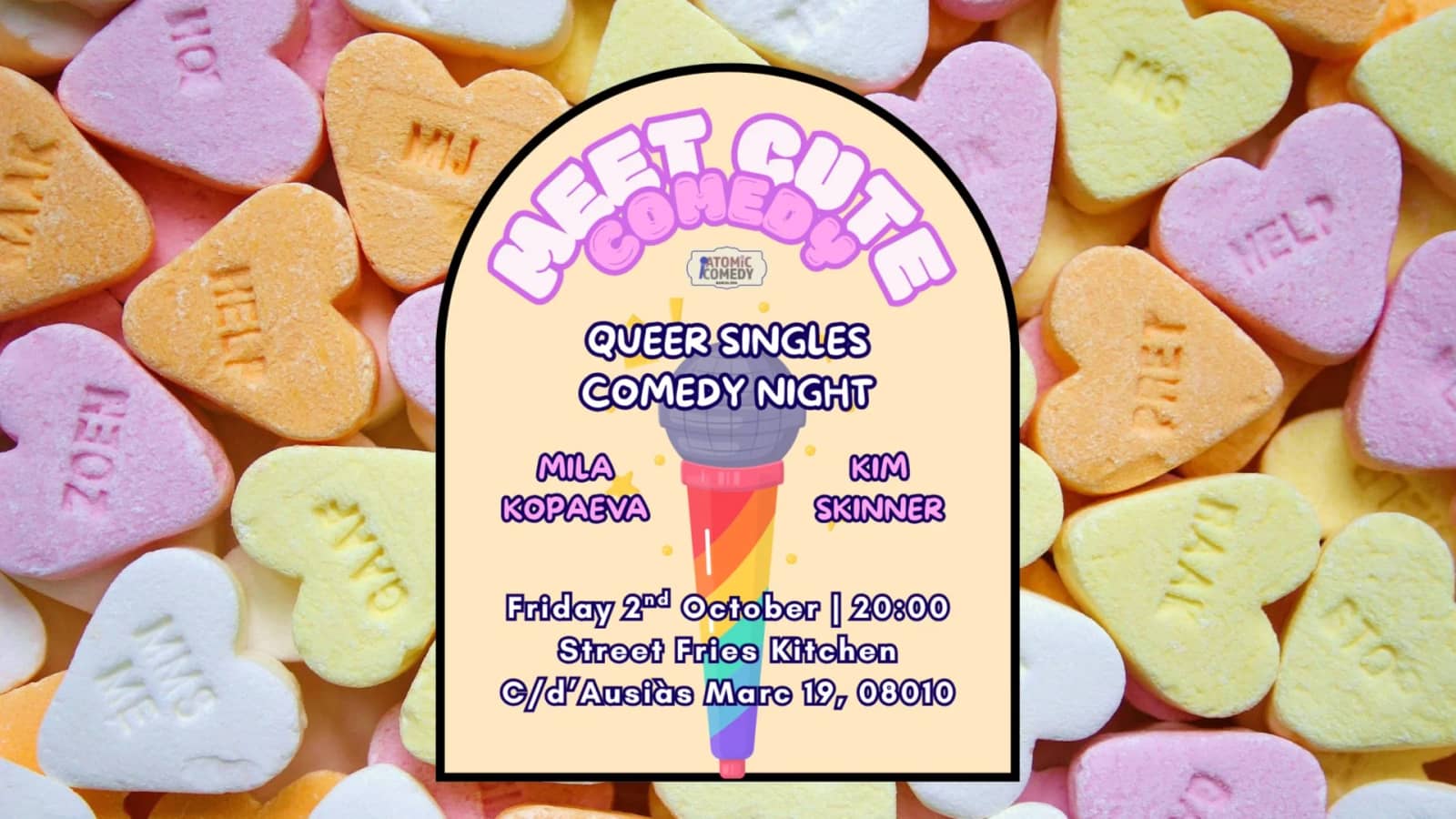 Meet Cute Comedy: Singles Comedy Night for Queers & Allies!