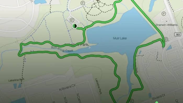 Startup Hiking at Lakeline Park Lake