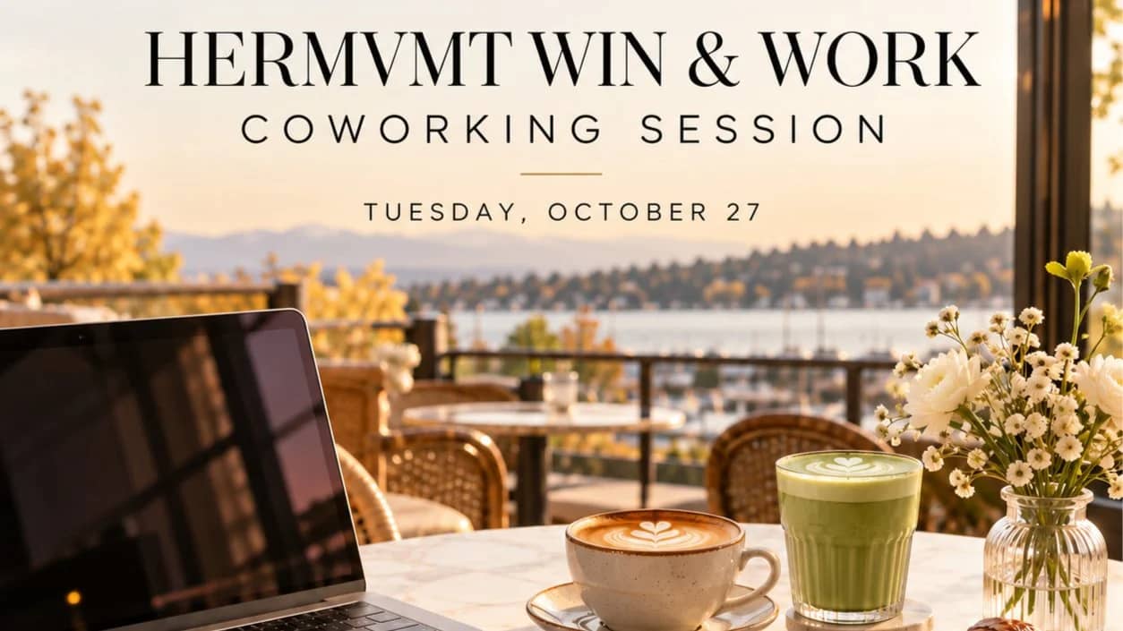 HERMVMT Win & Work Coworking Session 🤍