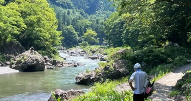 🏞️🌼Tama River Walk Path - Meet New Friends👟🌳
