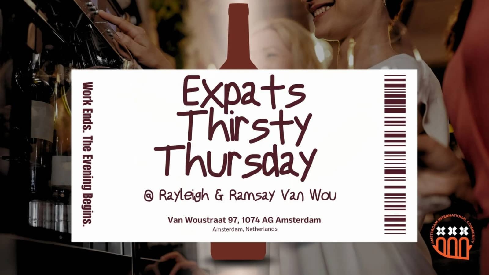 Expats Thirsty Thursday 🍷 @Rayleigh and Ramsay Van Wou