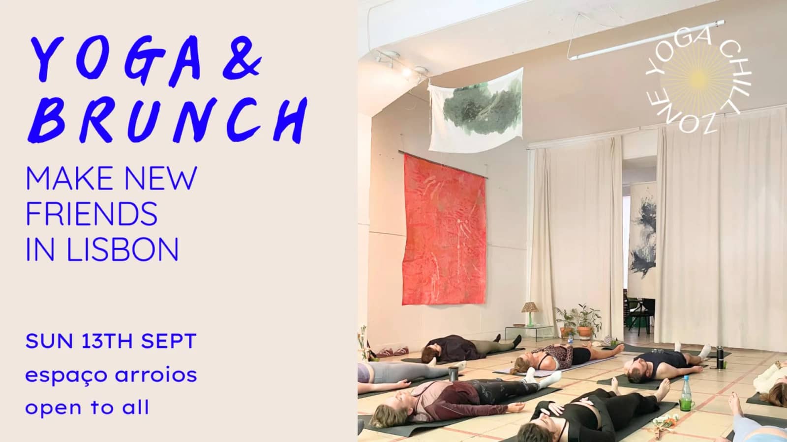 Yoga & Brunch - make new friends in Lisbon