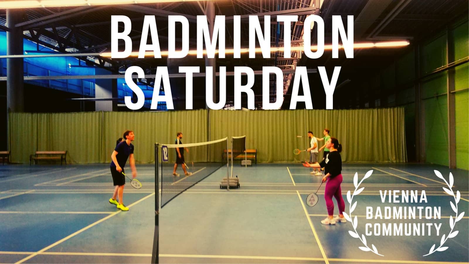 Badminton Saturday at Racketworld U3 Kendlerstraße 11.00am-1.00pm