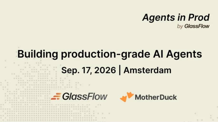 Agents in Prod | Amsterdam