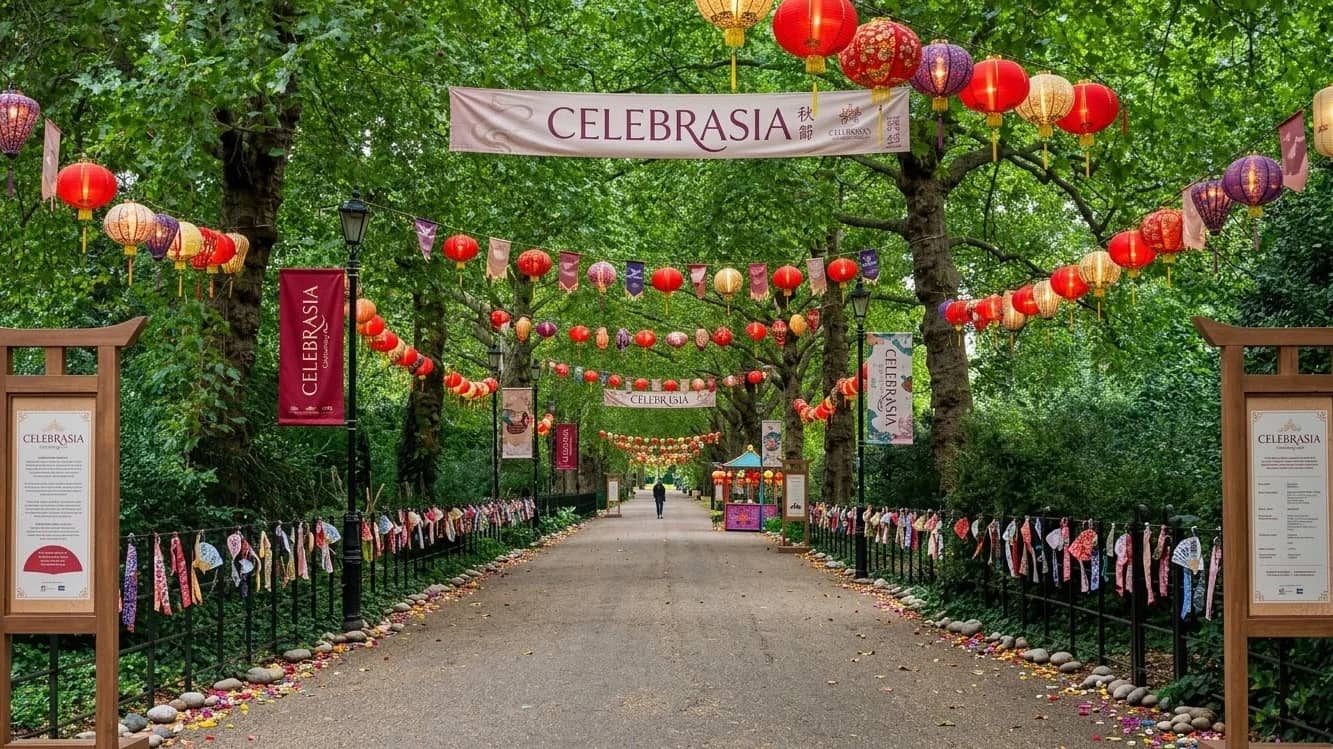 London Society FREE WALK & FESTIVAL - Battersea Park & CelebrAsia