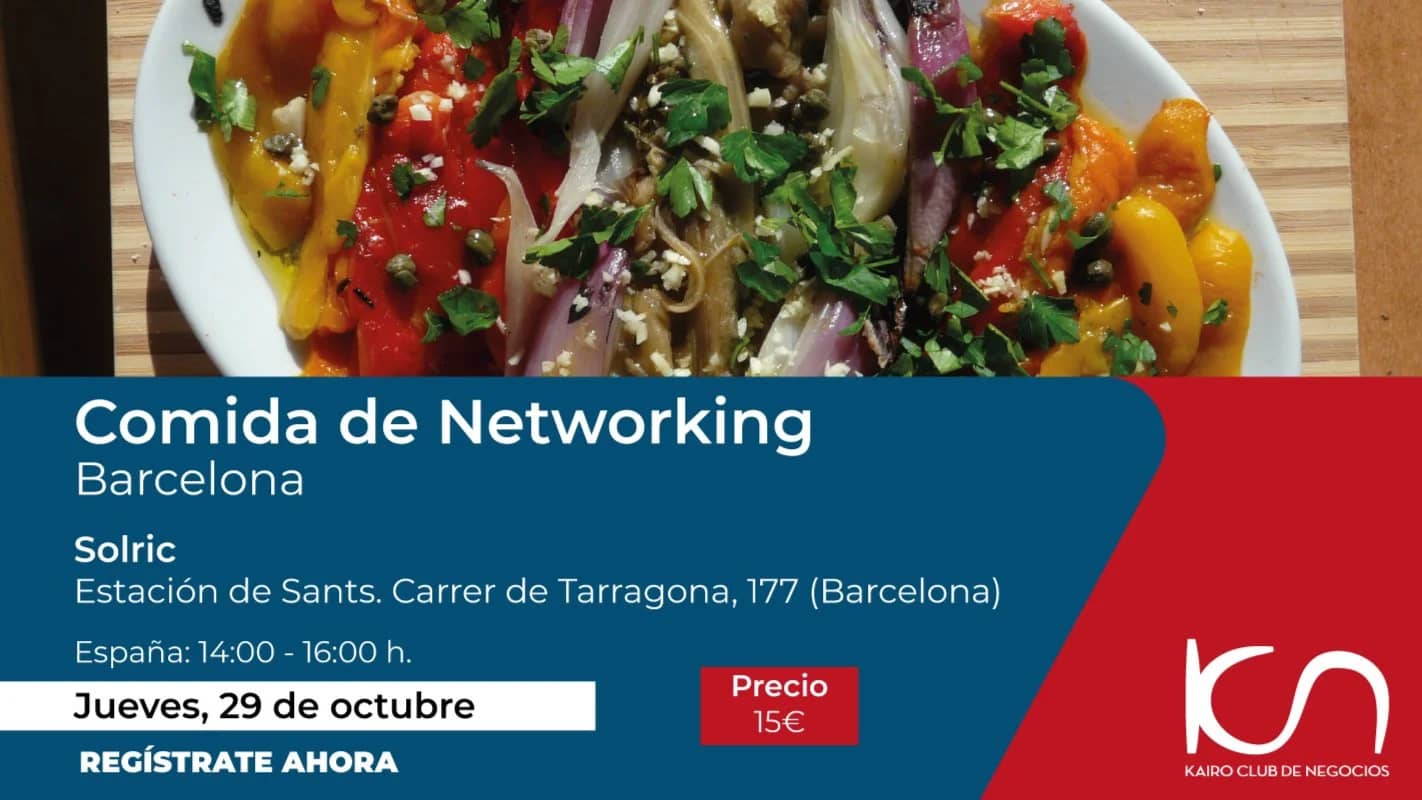 KCN Eat & Meet Comida de Networking Barcelona - 29 de octubre