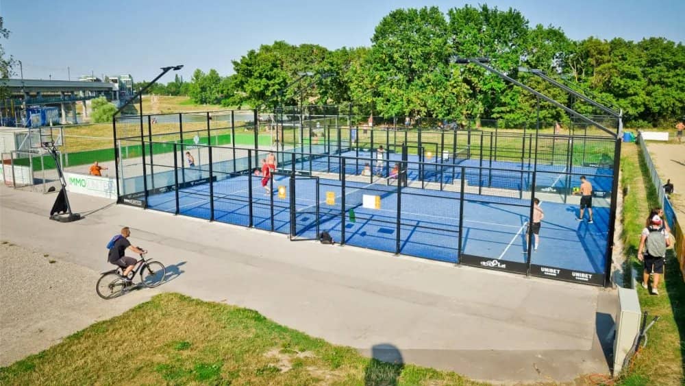 Outdoor Padel at Padelzone Donauinsel, All Levels