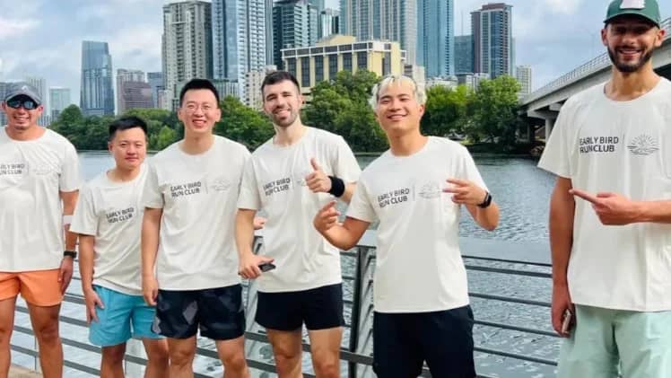RSVP through Sweatpals: Saturday Early Bird Run
