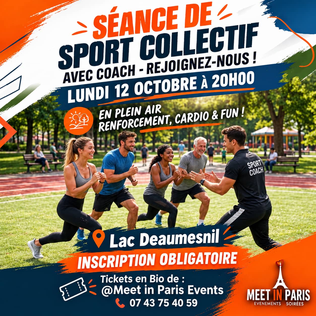 Sport Collectif🎽 Coach Parc Montsouris 🌳