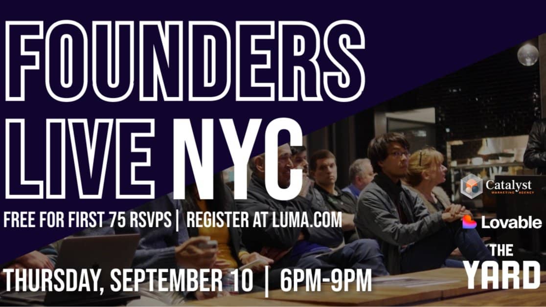 Founders Live NYC