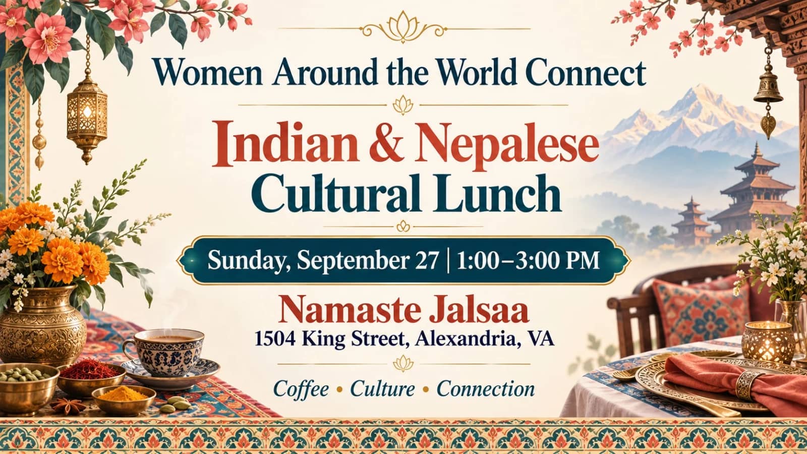 New Friends, Indian & Nepalese Flavors & Connection π