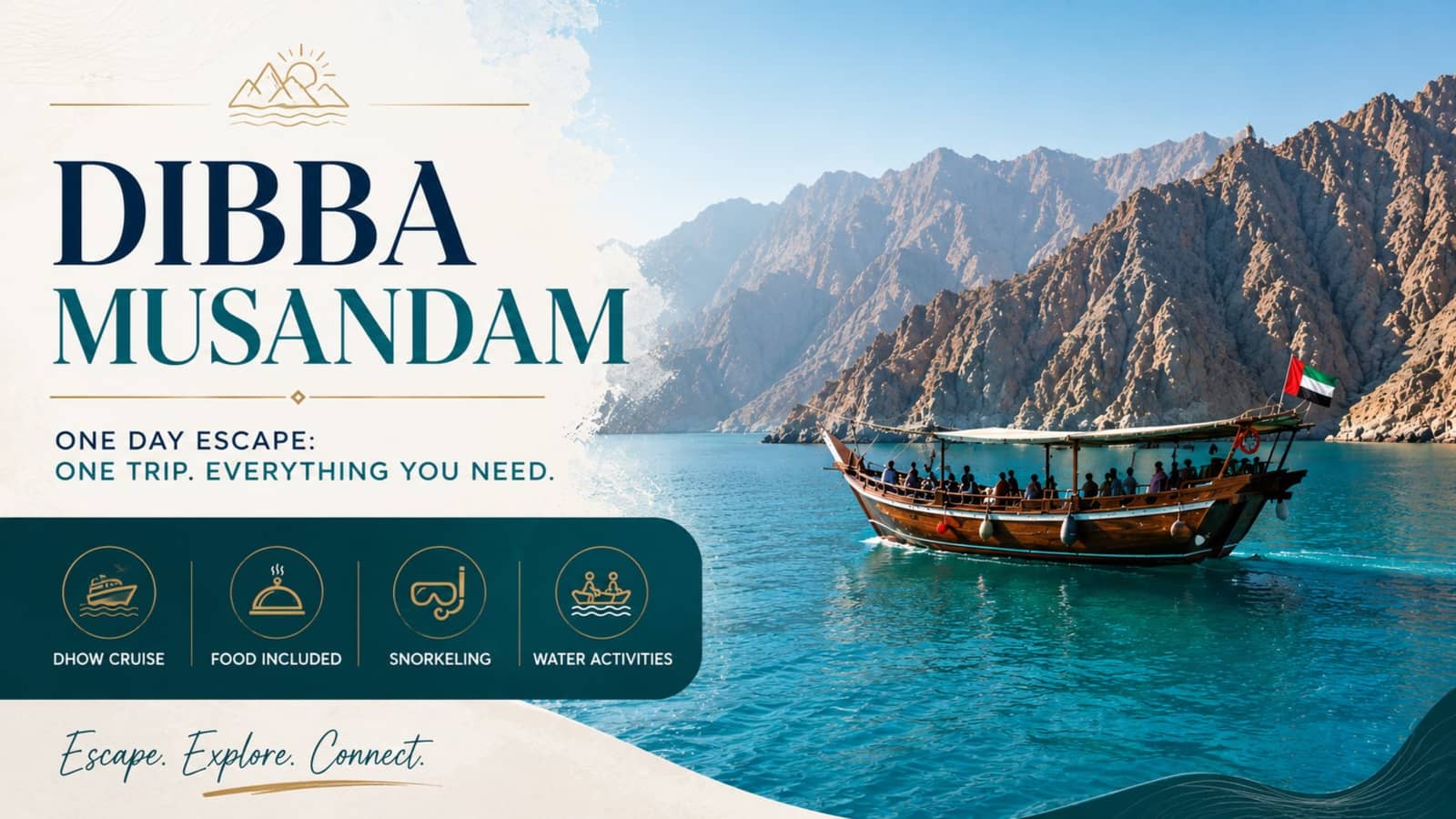 The Ultimate Musandam Getaway Experience 🌴