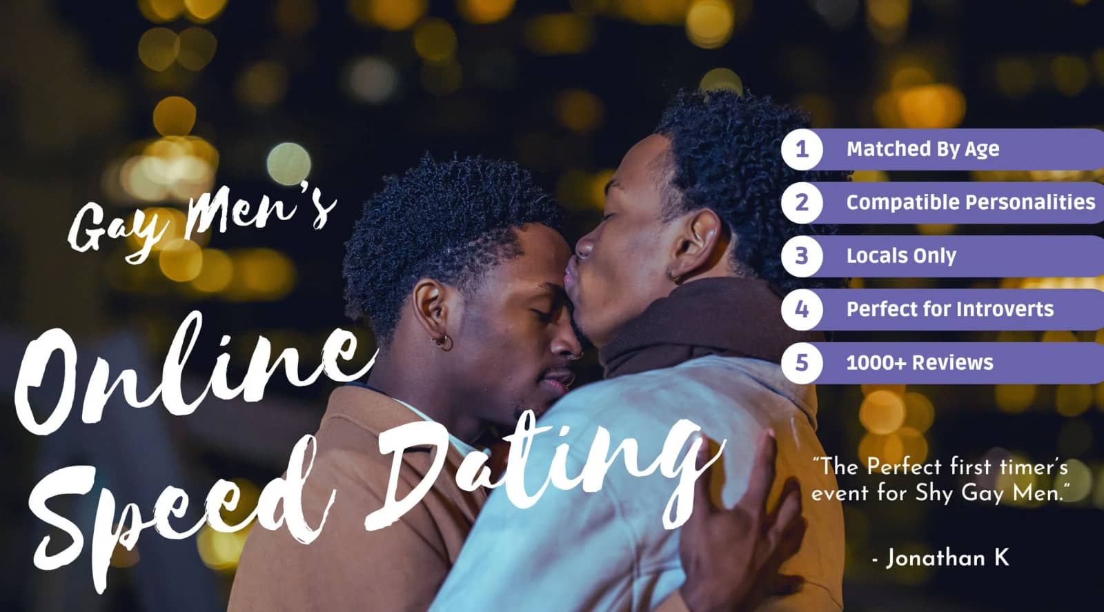 Boston Gay Men Virtual Speed Dating