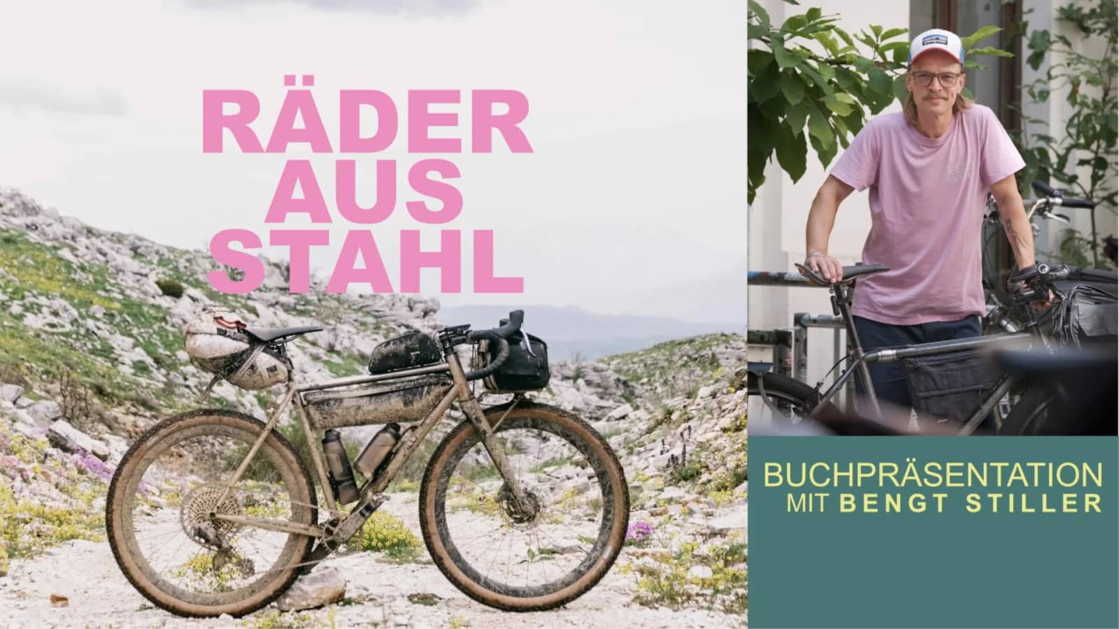 Räder aus Stahl - Buchpräsentation mit Bengt Stiller