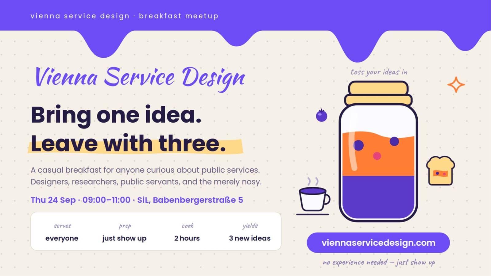 Vienna Service Design 🫐 Breakfast