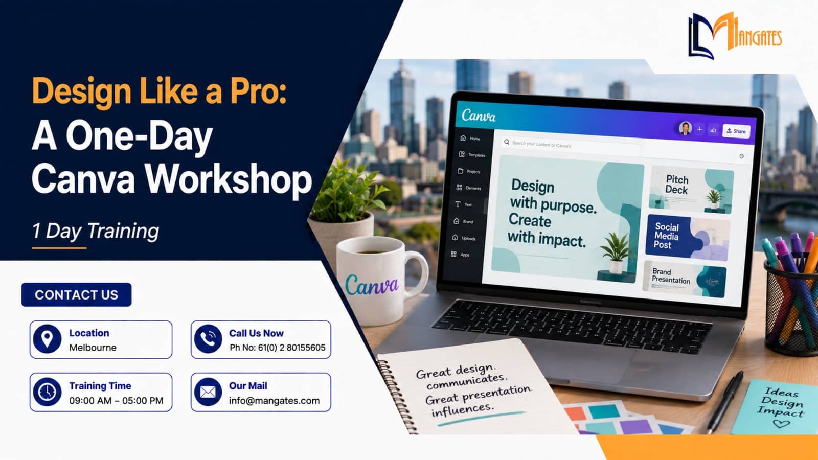 Design Like a Pro: A One-Day Canva Workshop in Melbourne