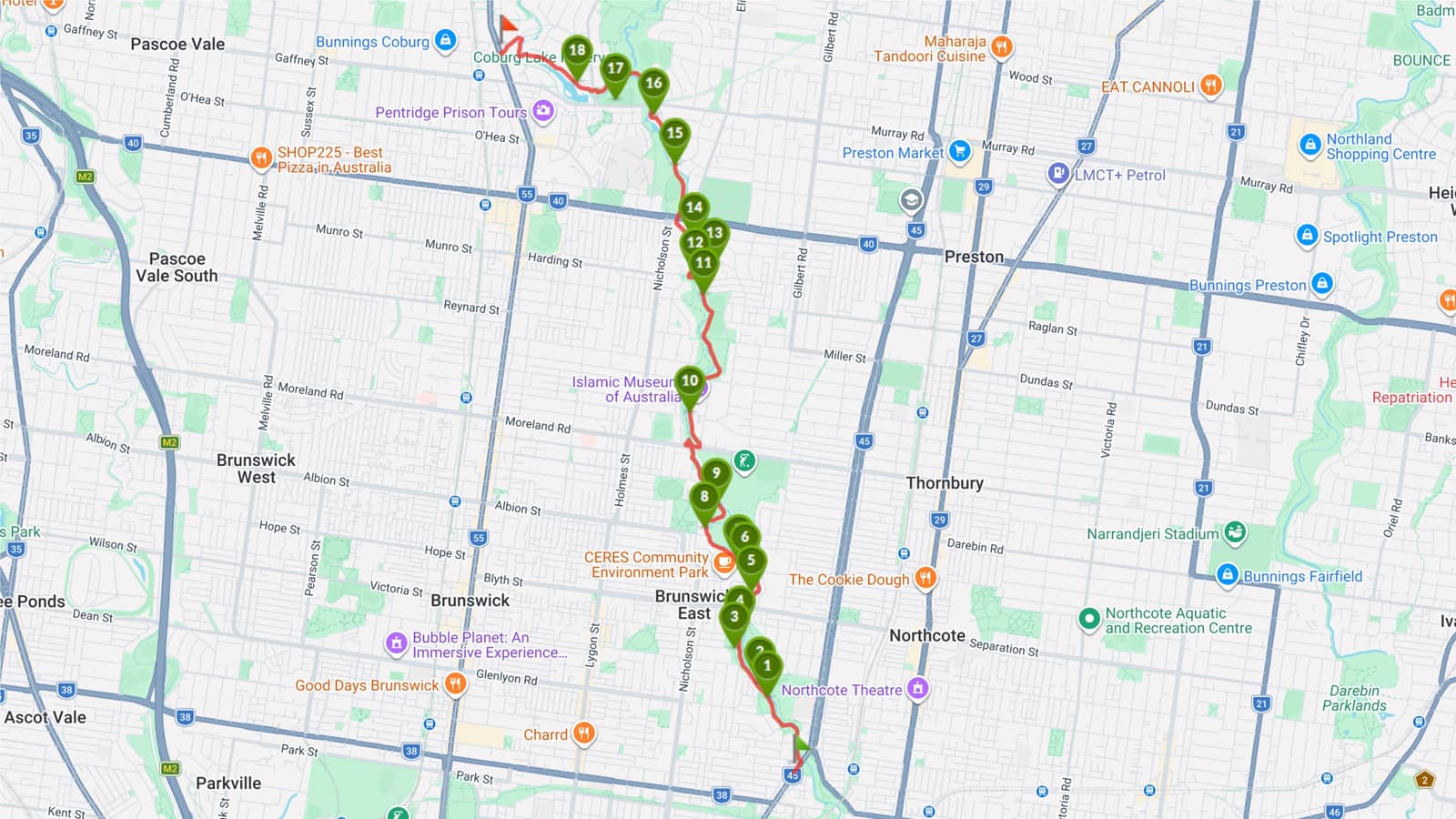 Merri Creek Trail - inner city hike and photography