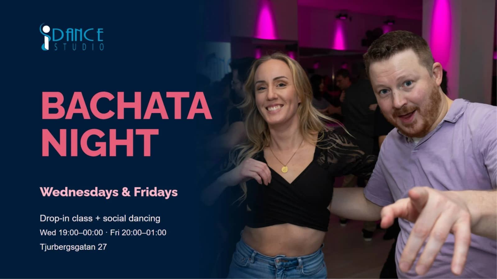 Bachata Night - Drop in classes and Social dancing