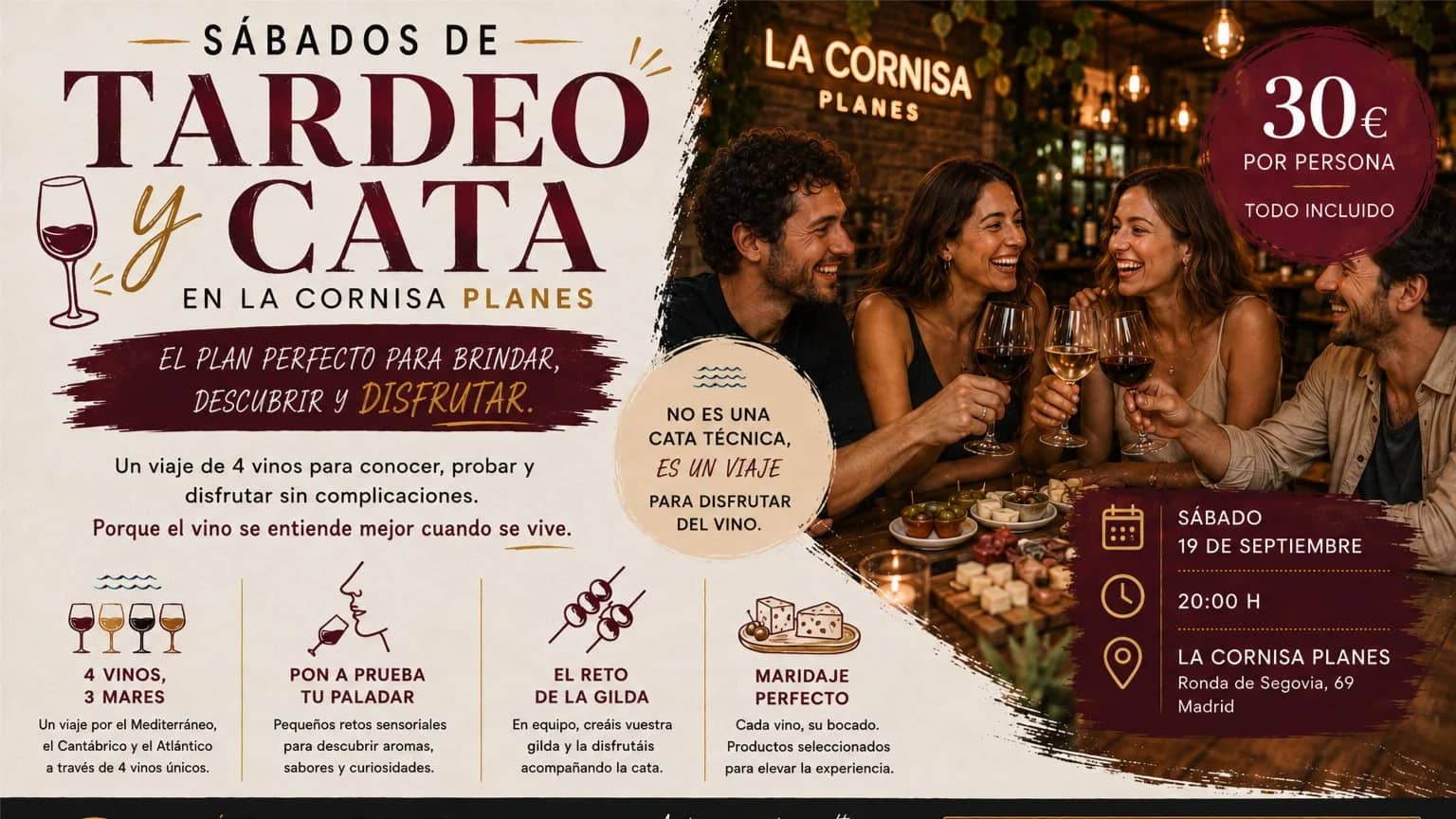 Sábado de Tardeo y Cata