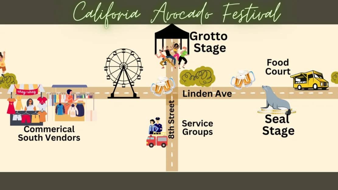 PEACE, LOVE & GUACAMOLE. The California Avocado Festival in Carpentaria
